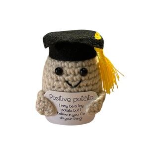 Graduation Positive Potato Plush